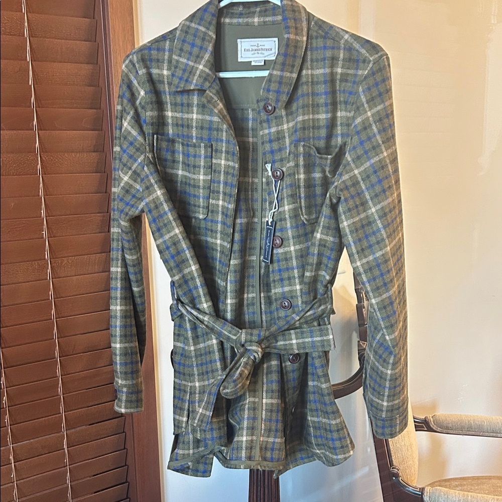 NWT Kiel James Patrick Deerfield Creek Plaid Jacket